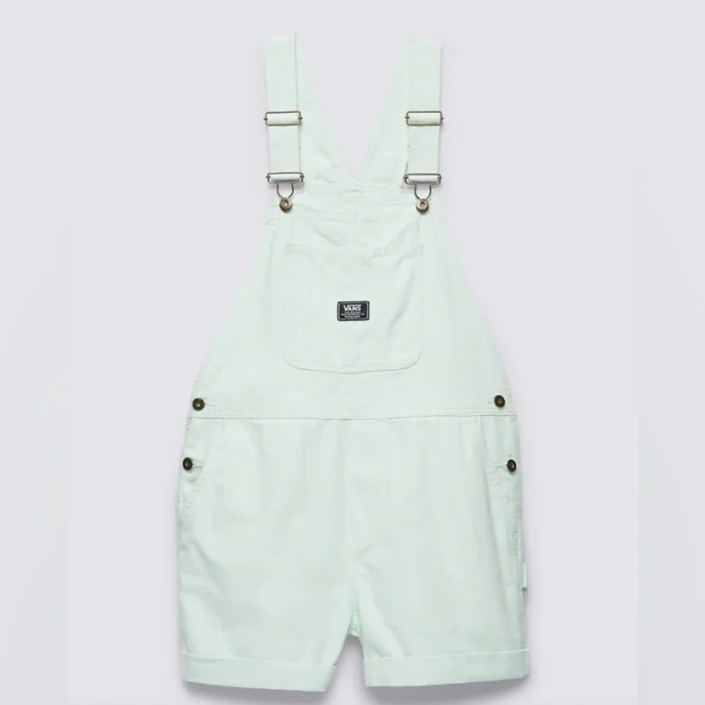 Vans Women’s Ground Work Shortall Clearly Agua Size:Small NWOT